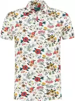 Polo Korte Mouw Print Bloemen Multicolor (7.11.401.404 - 307)