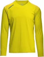 Masita | Sportshirt Heren & Dames - Lange Mouw - Avanti - QuickDry Technologie - YELLOW - 128