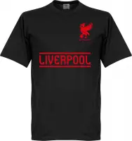 Liverpool Team T-Shirt - Zwart - 4XL