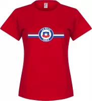 Chili Dames T-Shirt - Rood - XL
