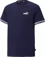 Puma Amplified T-shirt - Jongens - donkerblauw - wit