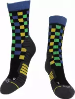 Wandelsokken - Molly Socks - Checkered Socks - wandelsokken - maat 41-46 - hiking - wandelen - werksokken - sokken - bamboo - bamboe sokken - hypoallergeen - antibacterieel - leuke