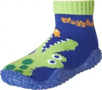 Playshoes - Watersokken met krokodil voor kinderen - Marineblauw - maat 22-23EU