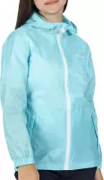 Regatta - Kids Pack It III Opvouwbaar Regenjack - Turquoise - Maat 152