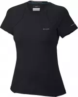 Columbia Coolest Cool Short Sleeve Shirt - dames - T-shirt - zwart