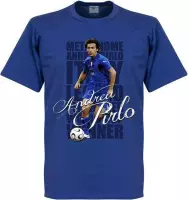 Pirlo Legend T-Shirt - Blauw - Kinderen - 152