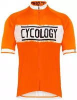 Cycology Miles Are My Meditation Relaxed Fit jersey - heren - maat 2 XL - kleur oranje