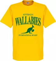 Australië Wallabies Rugby T-shirt - Geel - Kinderen - 92/98