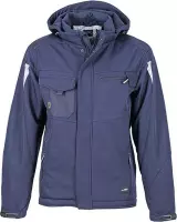 James and Nicholson Uniseks handwerkslieden Softshell-jasje (Marine/Navy)