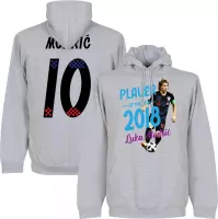 Modric Voetballer van het jaar 2018 Hooded Sweater - Grijs - XL