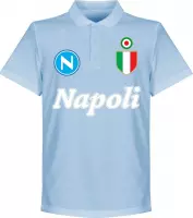 Napoli Team Polo Shirt - Lichtblauw - XXL