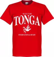 Tonga Rugby T-Shirt - Rood - XXXXL