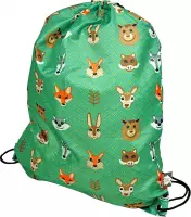 THE ZOO COLLECTION - zwemtas, gymbag, STRINGBAG, forest animals, bosdieren