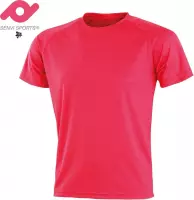 Senvi Sports Performance T-Shirt - Fluoriserend Roze - 3XL - Unisex