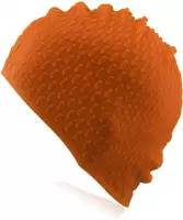 #DoYourSwimming - Badmuts voor volwassenen - »Drops« - silicoon (Spandex) - perfecte pasvorm - oranje