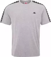 Kappa Ilyas T-Shirt 309001-15-4101M, Mannen, Grijs, T-shirt, maat: XL EU