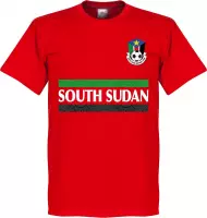 Zuid Soedan Team T-Shirt - Rood - XXL