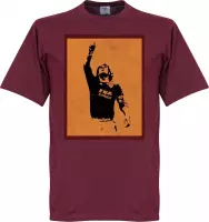 Totti Silhouette T-Shirt - Rood - M