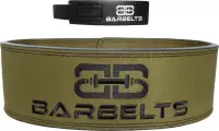 Barbelts Lever belt groen - powerlift riem - XS