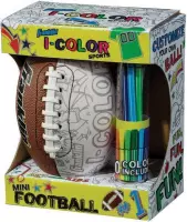 Franklin I-Color Football | mini | recreatief, kleurplaat | American Football
