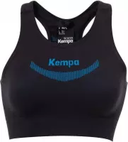 Kempa Attitude Pro Top Dames - zwart/blauw - maat XS/S
