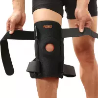 Boersport ®  | Kniebrace met aluminium spalk | Maximale ondersteuning tijdens blessure