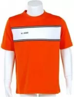 Jako T - Sportshirt - Kinderen - Maat 116 - Orange;White