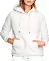 Peak Performance  - Original Pile Half Zip Hoodie Women - Teddy Trui - XS - Wit