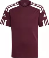 adidas - Squadra 21 Jersey Youth - Voetbalshirt Kids - 116 - Rood