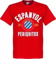 Espanyol Established T-Shirt - Rood - XXXXL