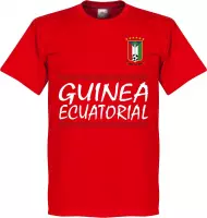 Equatoriaal-Guinea Team T-Shirt - Rood - XL