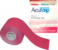 AcuTop kinesiologietape - 5 meter x 5 cm - roze