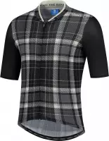Rogelli Style Fietsshirt - Korte Mouwen - Heren - Zwart, Antraciet - Maat L
