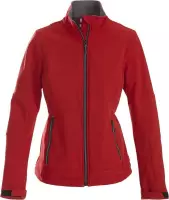Printer Trial Lady Softshell Jacket red XS