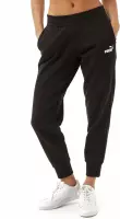 Puma Essential Sweat Fleece Joggingbroek Zwart Dames - Maat XS
