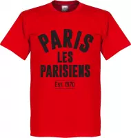 Paris Saint Germain Established T-Shirt - Rood  - M