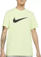 Nike Nike Sportswear Icon Swoosh T-shirt - Mannen - geel - zwart