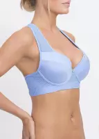 Q-Linn Amsterdam Blauw - Sport bh Maat: 85E