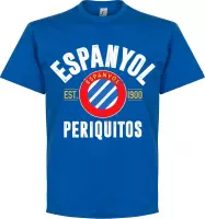 Espanyol Established T-Shirt - Blauw - XL