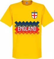 Engeland Keeper Team T-Shirt - Geel - XS