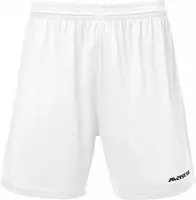 Masita | Sportbroek Dames & Heren Short Lima Sportbroek kort zonder binnenslip Sportshort - 100% Polyester Soepele Stof Vochtregulerend - WHITE - XXXL