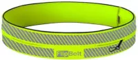 Flipbelt Classic reflecterend - Running belt - neon geel - L