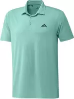Adidas Ultimate365 Solid Left Chest Polo Shirt Heren Mint - Maat M
