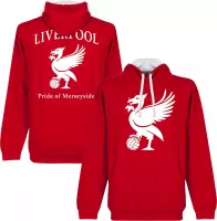 Liverpool Pride Hoodie - Rood/ Wit - XXL