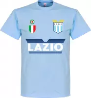 Lazio Roma Team T-Shirt - Kinderen  - Licht Blauw - 104