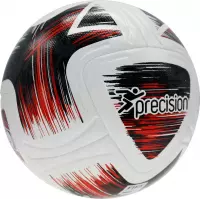 Precision Voetbal Nueno Fifa Latex/polyurethaan Wit/rood Maat 4