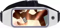 Iphone 11 Pro Max hoes Running belt Sport heupband - Hardloopband riem sportband hoesje Grijs