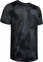 Under Armour Heat Gear Short Sleeve heren sportshirt zwart