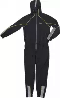 gofluo. Oneway Waterproof Regenpak - Reflecterende jumpsuit - Fluorescerende Regenjas - Reflectie jas - Lichtgewicht - Anthracite - S