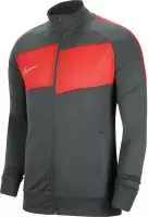 Nike Sportjas - Maat 128  - Unisex - grijs/rood